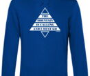 MQ THE MOUNTAIN IS CALLING - Organic Hoodie Unisex - blau