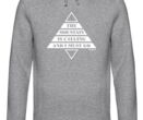 MQ THE MOUNTAIN IS CALLING - Organic Hoodie Unisex - grau